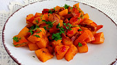 Pečená dýně se slaninou (Pečená dýně se slaninou)