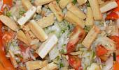 Okurkový salát s tofu