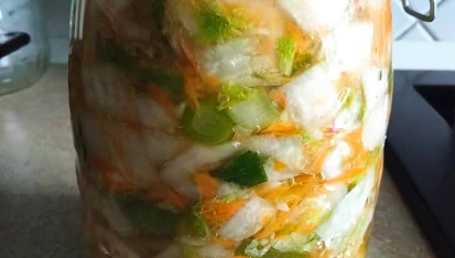 Moje kimchi (Korejský salát)