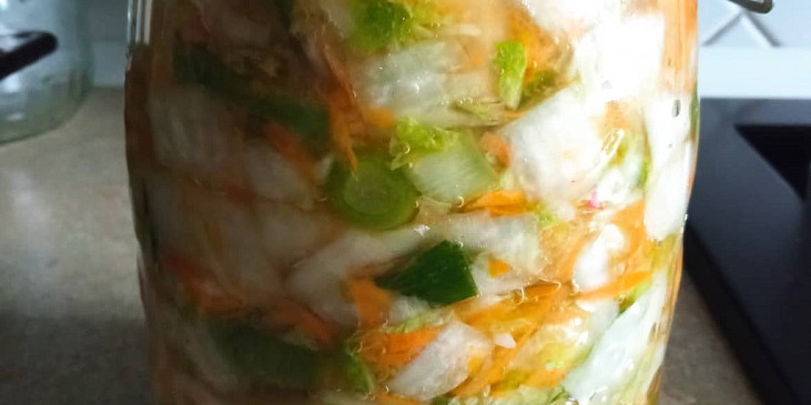 Moje kimchi (Korejský salát)