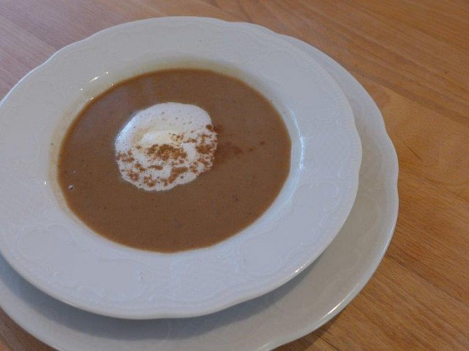 Kaštanová polévka podle jihotyrolského receptu, Kaštanová polévka