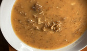 Polévka z kotrče (falešná dršťková)