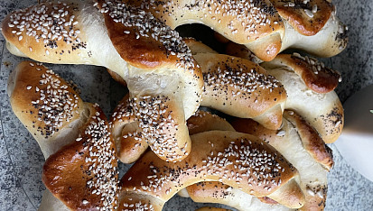 Sladké rohlíčky s tangzhongem