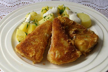 Smažený sýr Rival nebo Niva