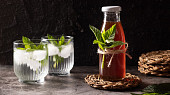 Mátový sirup