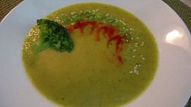Rychlá hráškovo brokolicová polévka