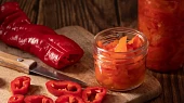 Sterilovaná paprika s olejem