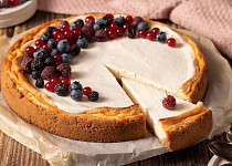 Tvarohový dort (cheesecake)