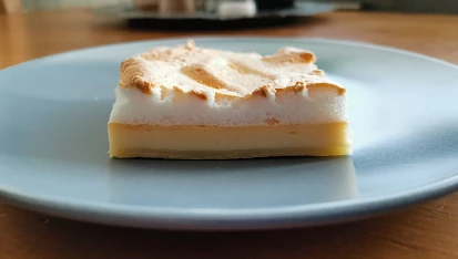Tvarohový koláč na listovém těstě