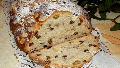 Jemná vánočka podle mojí maminky, Jemná vánočka