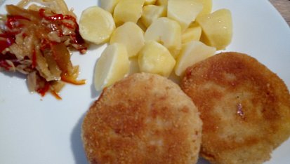 Květákové karbanátky s Nivou