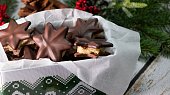 Čokoládové hvězdičky s kokosovou náplní