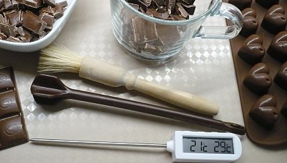 Plněné čokoládové pralinky