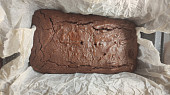 Brownies s polotekutým vnitřkem, Brownies čerstvě vytažené z trouby