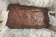 Brownies čerstvě vytažené z trouby