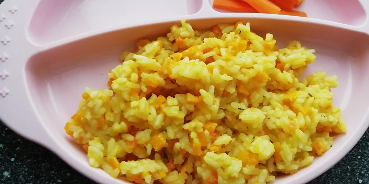 Dýňové rizoto pro nejmenší