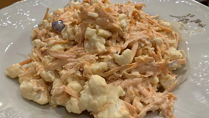 Květák na způsob salátu Coleslaw