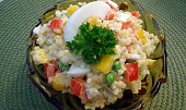 Tarhoňový salát s vejci