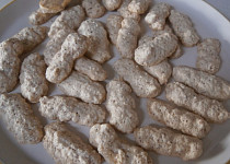 Bílkové rohlíčky s pařížským krémem Bílkové rohlíčky s pařížským krémem