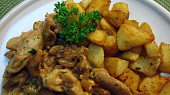 Kuřecí jako Stroganoff