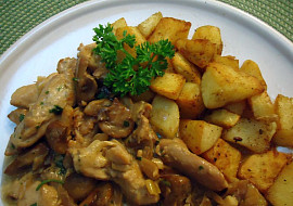 Kuřecí jako Stroganoff