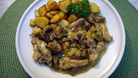 Kuřecí jako Stroganoff