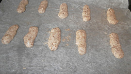 Bílkové rohlíčky s pařížským krémem