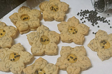 Makové kytičky s pomerančovou náplní