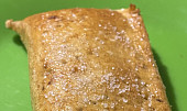 Jablečné taštičky z toastového chleba, Hotová taštička