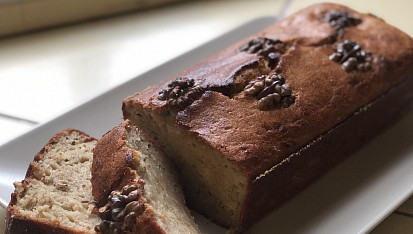 “Mokrý” banana bread