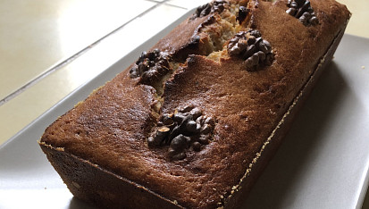 “Mokrý” banana bread