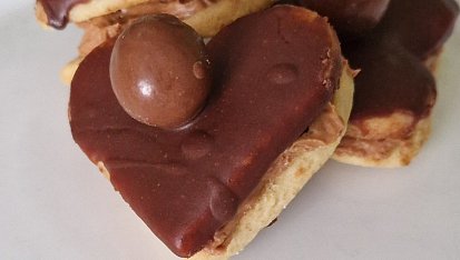 Oříškové cukroví z Ledových kaštanů