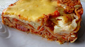 Lasagne s mletým masem a bešamelem