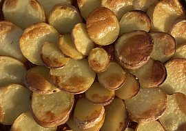 Zapečené brambory s masem