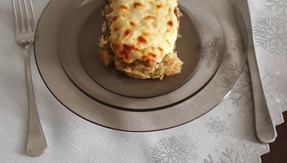 Kotleta na strouhaných bramborách