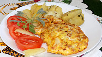 Vepřové omelety