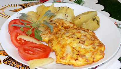 Vepřové omelety