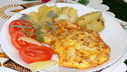 Vepřové omelety