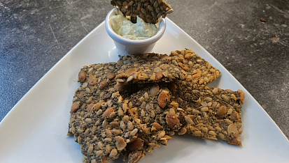 Semínkové křupavé chipsy (bezlepkové)
