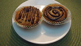 Makové plněné muffiny