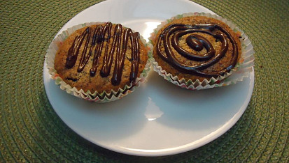Makové plněné muffiny