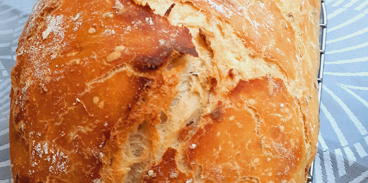 Domácí cibulový chléb