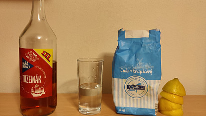 Citronové Daiquiri, Přehled potřebných surovin