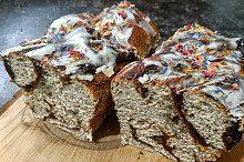 Maková babka s povidly