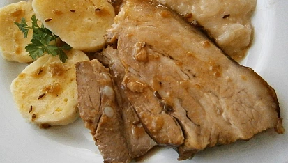 Zázvorový bůček z papiňáku