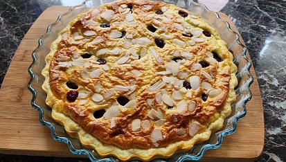 Fitness koláč bez cukru (keto)