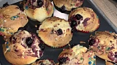 Muffiny s borůvkami