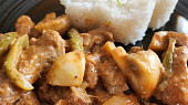 Stroganoff z hovězí kýty