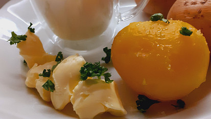 Brambory "na loupačku"