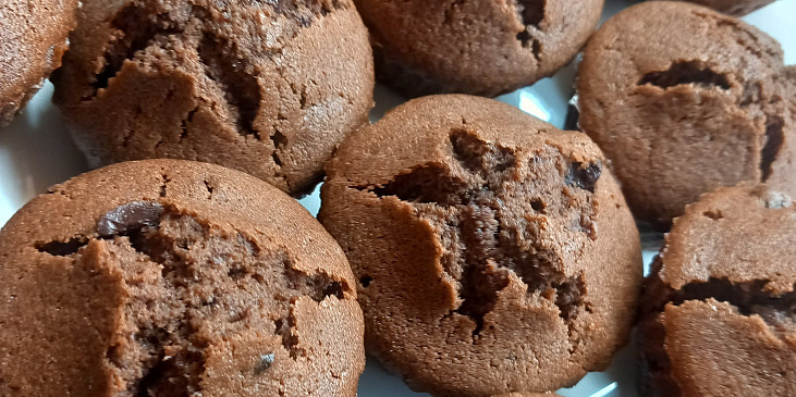 Muffiny s kousky čokolády (Muffinky z lásky a všichni si je moc vychvalují!…)